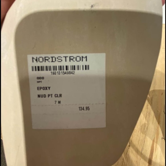 *SOLD* Jeffrey Campbell Epoxy Sandals - Picture 6 of 11